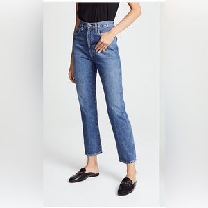 AGOLDE Pinch High Rise Kick in Placebo